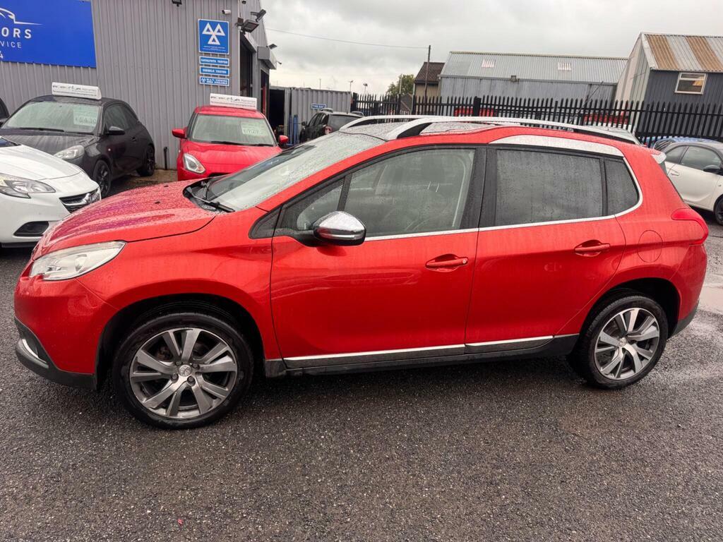 Peugeot 2008 1.6 Bluehdi Feline Euro 6 S S Red #2