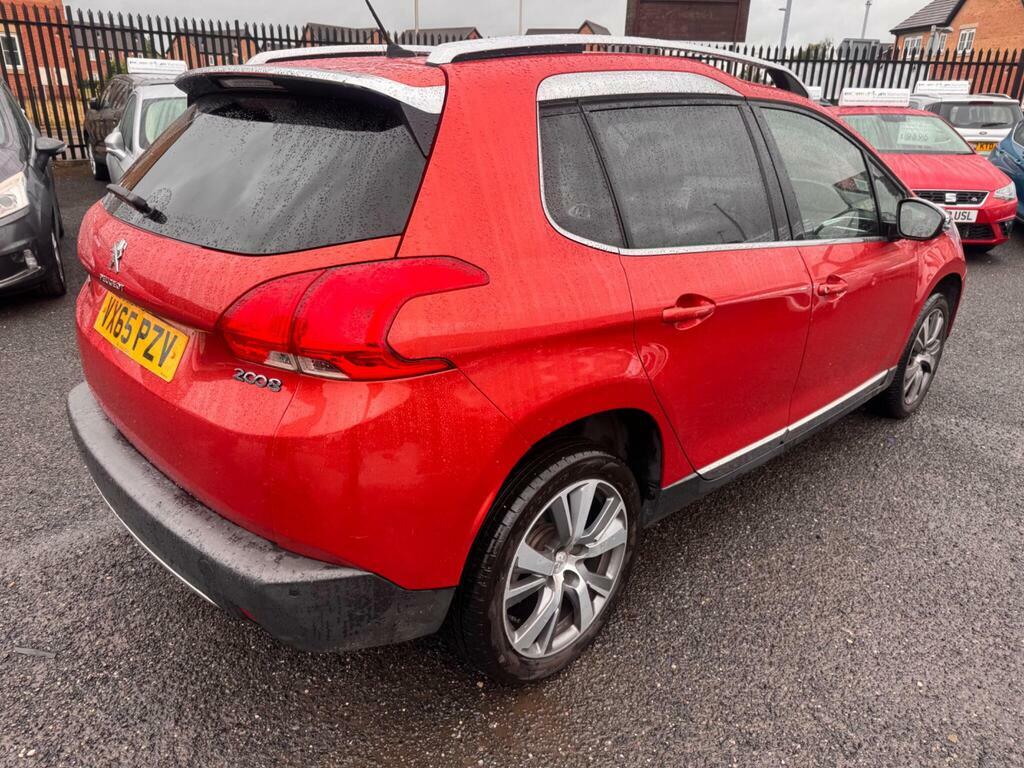 Peugeot 2008 1.6 Bluehdi Feline Euro 6 S S Red #5