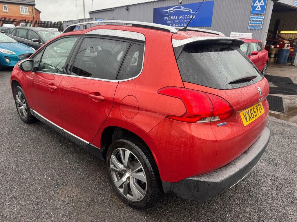Peugeot 2008 1.6 Bluehdi Feline Euro 6 S S Red #3