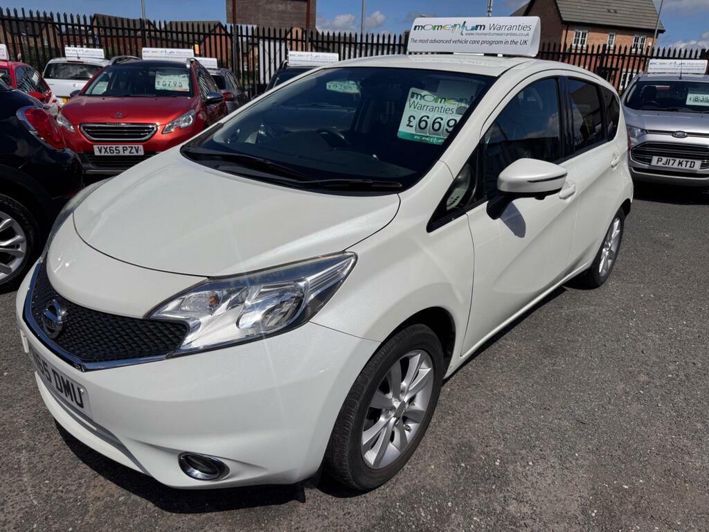 Nissan Note 1.2 Dig-s Tekna Euro 6 S S White