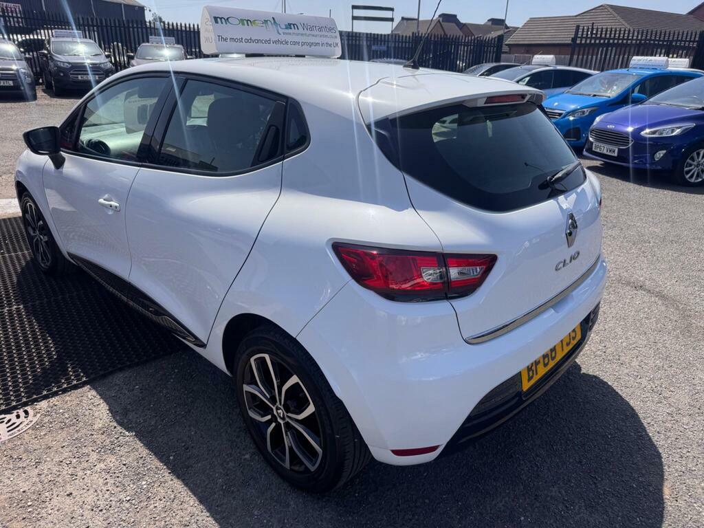 Renault Clio 0.9 Tce Play Euro 6 S S White #3