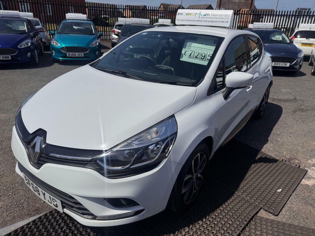 Renault Clio 0.9 Tce Play Euro 6 S S White