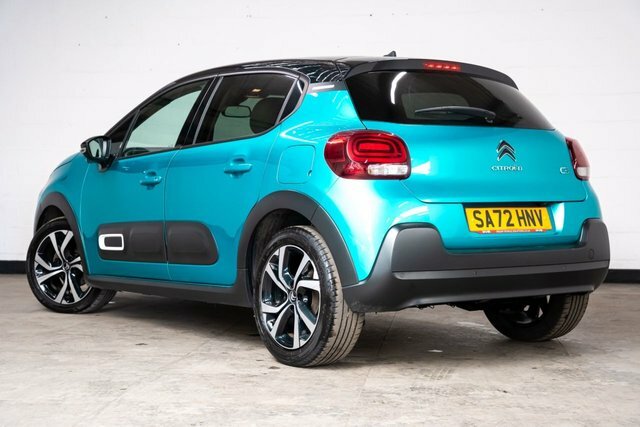 Citroen C3 2022 1.2 Puretech Shine Plus Hatchback SA72HNV Blue #3