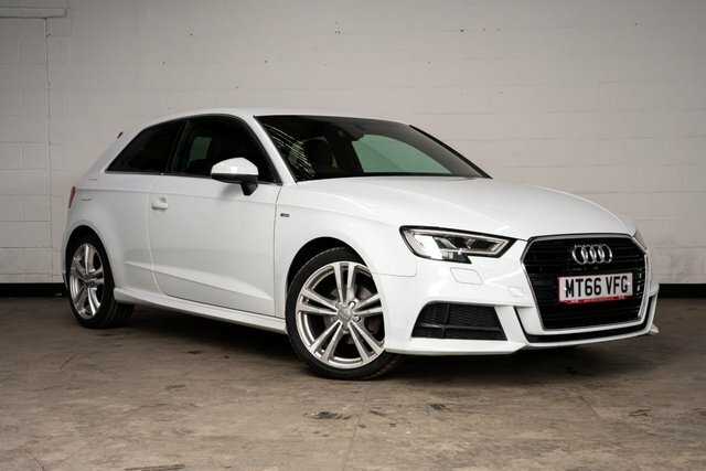 Audi A3 2016 1.6 Tdi S Line Hatchback S Tronic White