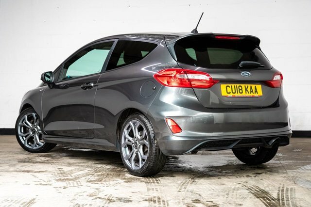 Ford Fiesta 2018 1.0T Ecoboost St-line Hatchback Ma CU18KAA Grey #3