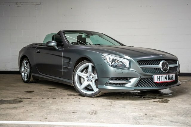 Mercedes-Benz SL Class 2014 4.7 Sl500 V8 Blueefficiency Convertible P Grey
