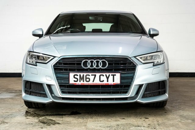 Audi A3 2017 1.6 Tdi S Line Sportback Eu SM67CYT Silver #2