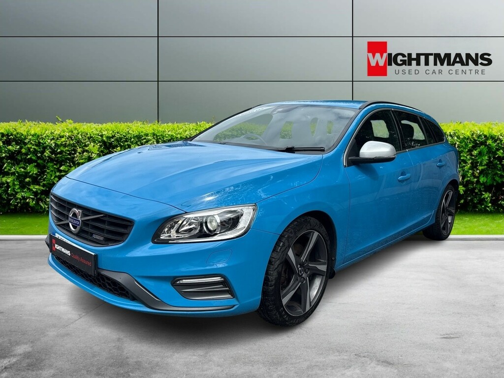 Volvo V60 Estate 1.6 R-design D2 115Hp 2015 Blue #3
