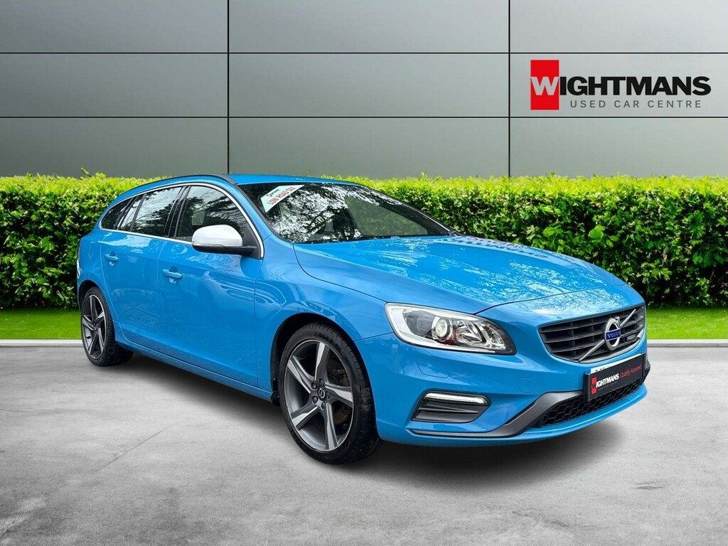 Volvo V60 Estate 1.6 R-design D2 115Hp 2015 Blue