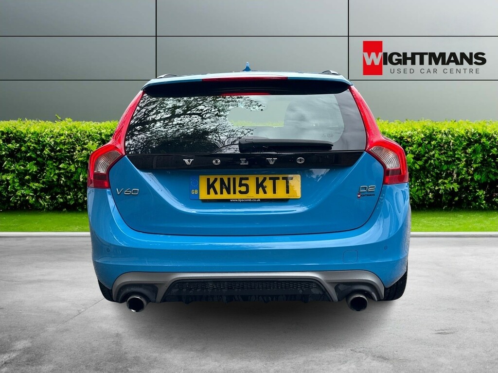 Volvo V60 Estate 1.6 R-design D2 115Hp 2015 Blue #6
