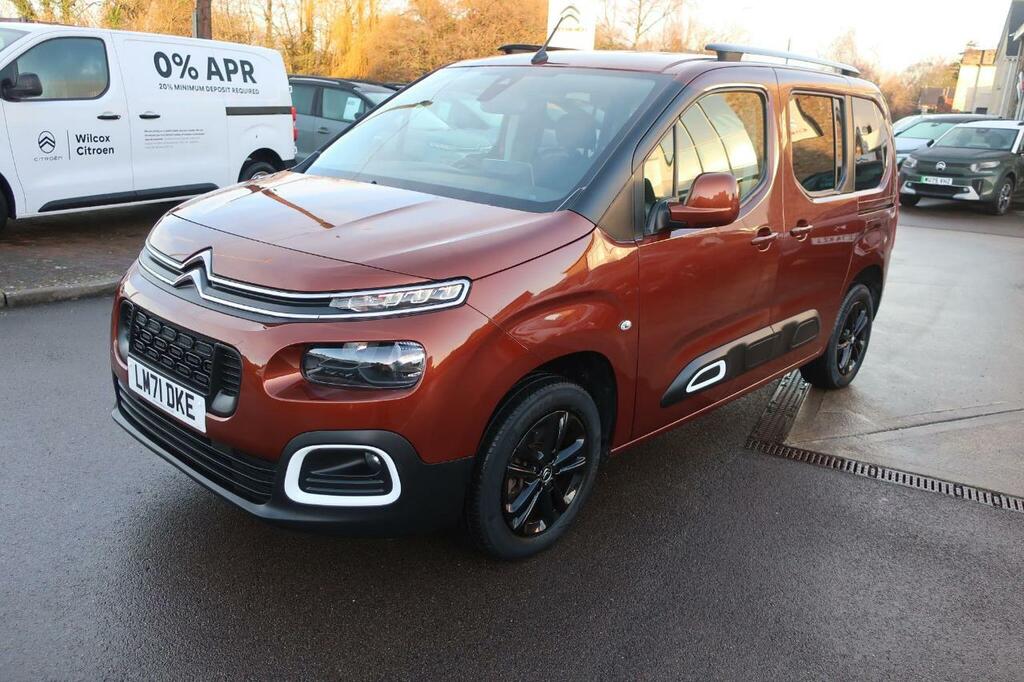 Citroen Berlingo 1.2 Puretech Flair M Mpv Eat Euro 6 S S LM71DKE Yellow #3