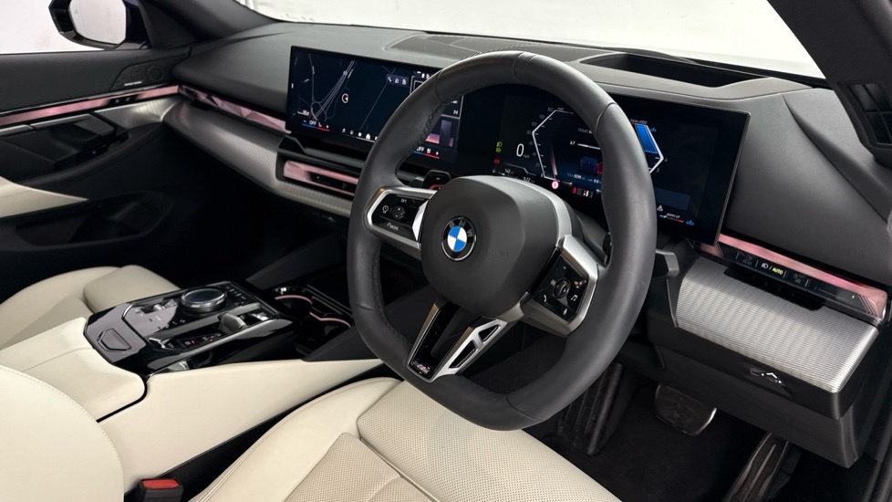 BMW 5 Series 530E M Sport Black #6