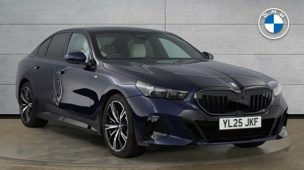BMW 5 Series 530E M Sport Black #1