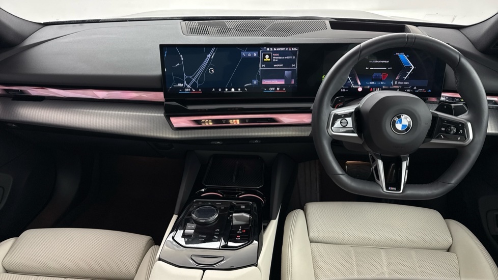 BMW 5 Series 530E M Sport Black #4