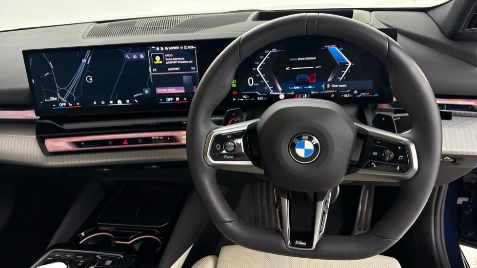 BMW 5 Series 530E M Sport Black #5