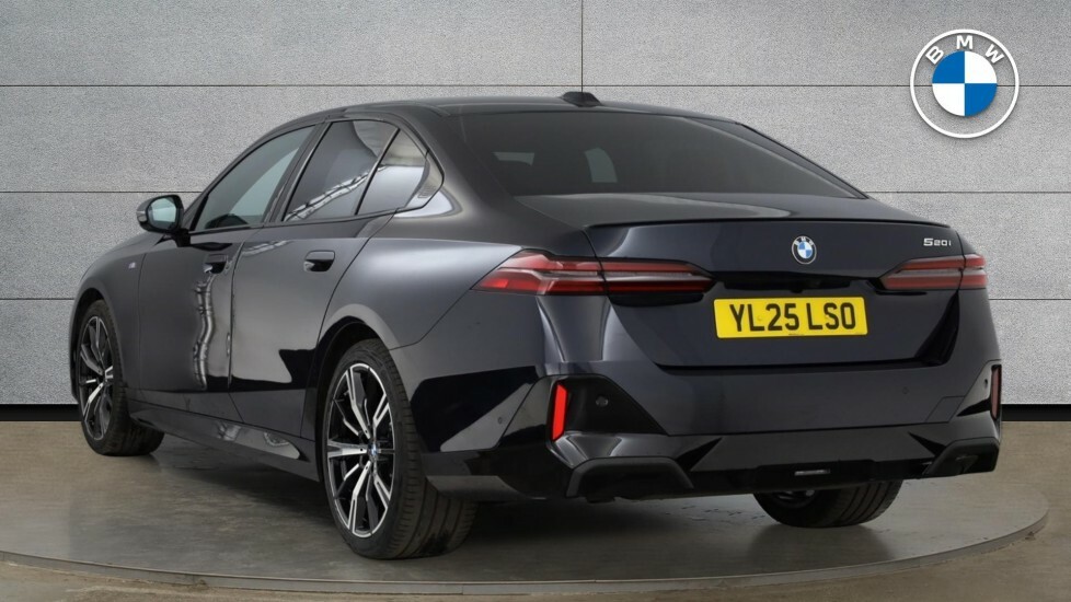 BMW 5 Series 530E M Sport Touring Grey #2