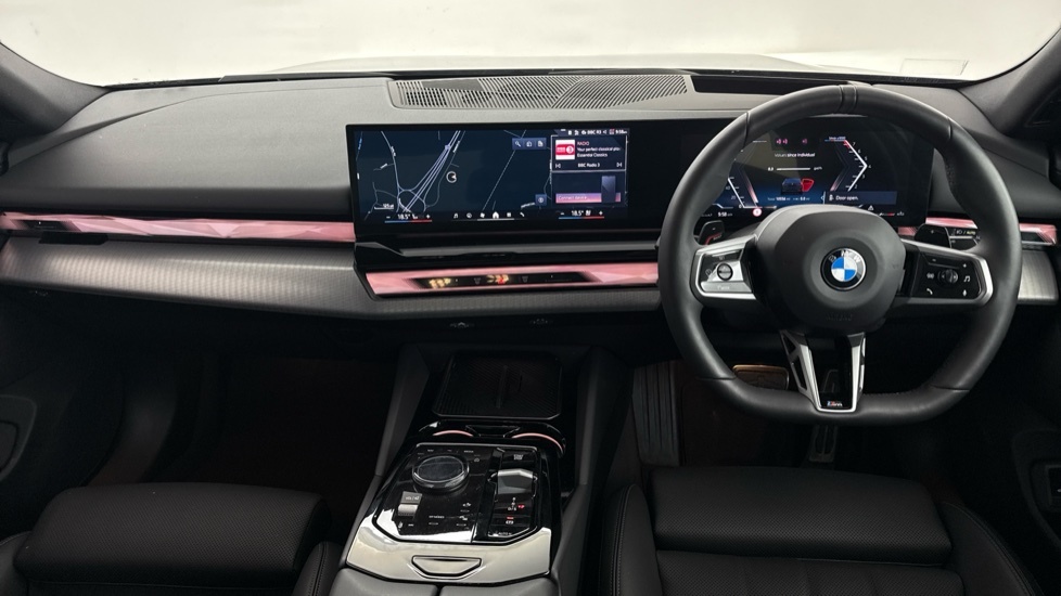 BMW 5 Series 530E M Sport Touring Grey #4