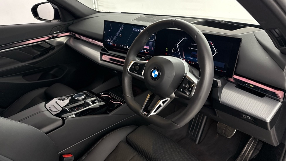 BMW 5 Series 530E M Sport Touring Grey #6