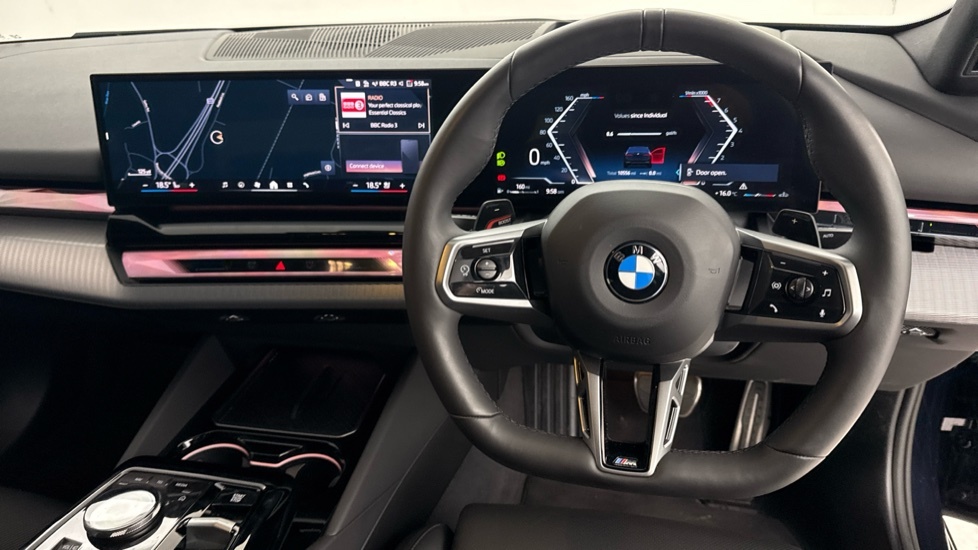 BMW 5 Series 530E M Sport Touring Grey #5