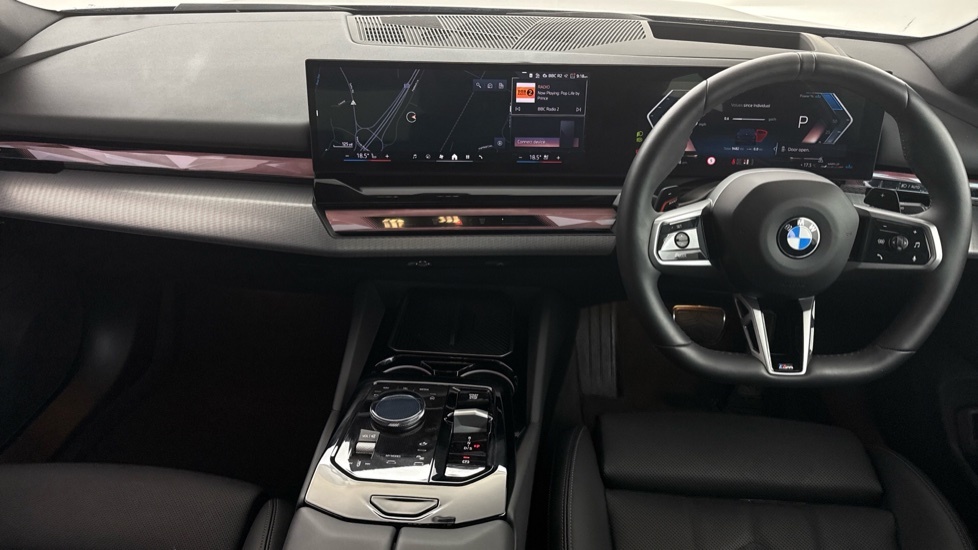 BMW 5 Series 530E M Sport Tech Plus Grey #4