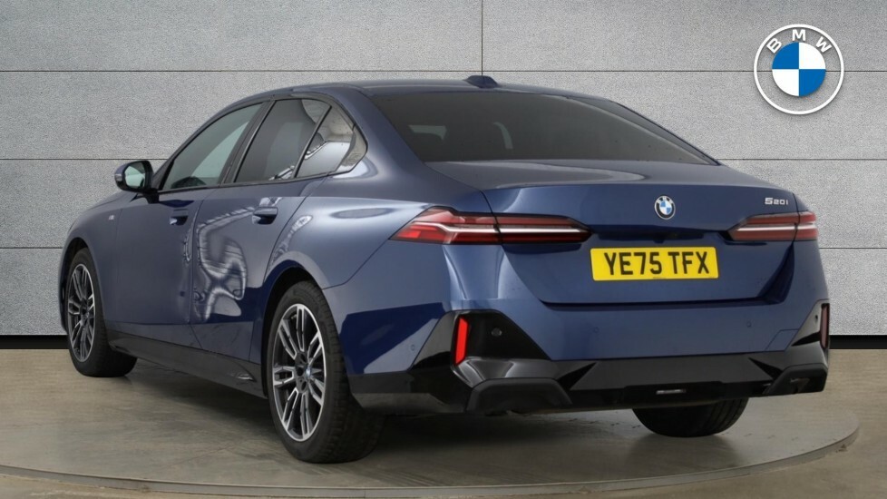 BMW 5 Series 520I M Sport Pro Tech Plus Blue #2