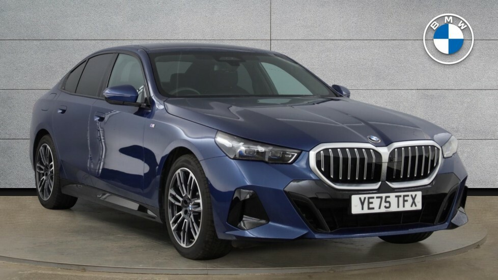 BMW 5 Series 520I M Sport Pro Tech Plus Blue #1