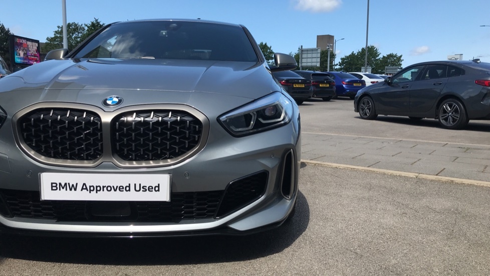BMW 1 Series Hatchback Grey #29