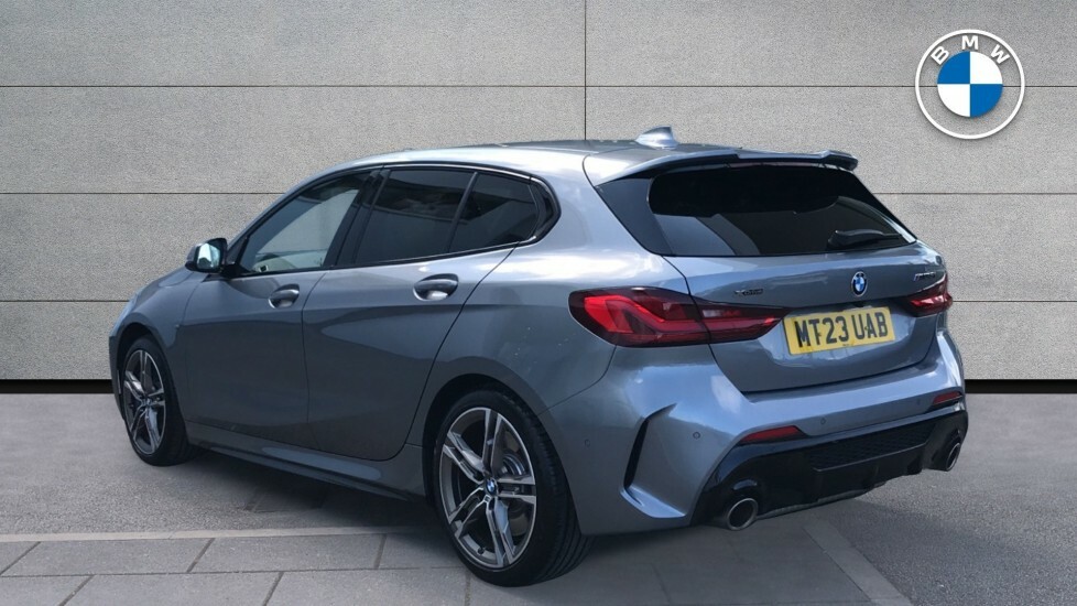 BMW 1 Series Hatchback Grey #2