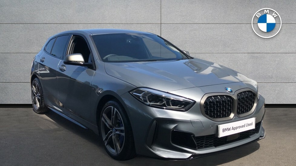 BMW 1 Series Hatchback Grey #1