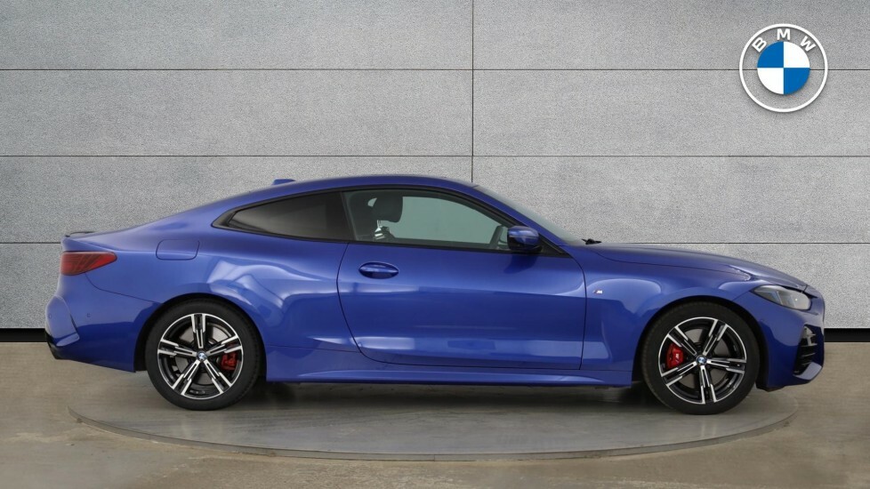 BMW 4 Series Gran Coupe M Sport White #3