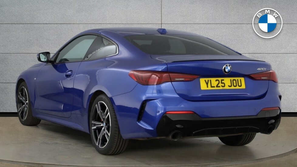 BMW 4 Series Gran Coupe M Sport White #2