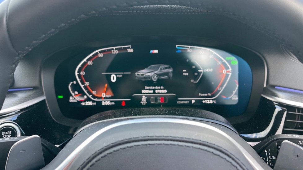 BMW 5 Series 530E M Sport Black #9