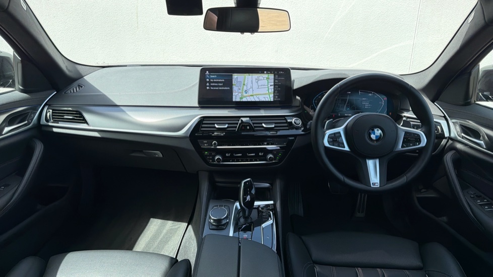 BMW 5 Series 530E M Sport Black #73