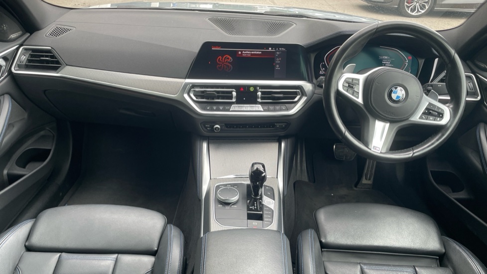 BMW 4 Series Gran Coupe 420I M Sport Blue #4