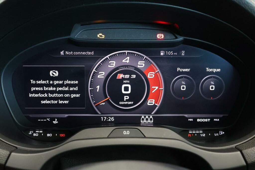 Audi RS3 Rs 3 Saloon 2.5 Tfsi Quattro 400 Ps S Tronic Blue #30