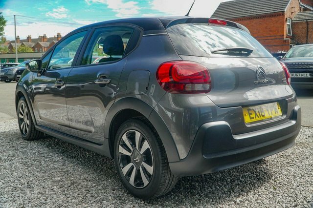 Citroen C3 2018 1.2 Puretech Feel Hatchback EX18YPM Grey #5