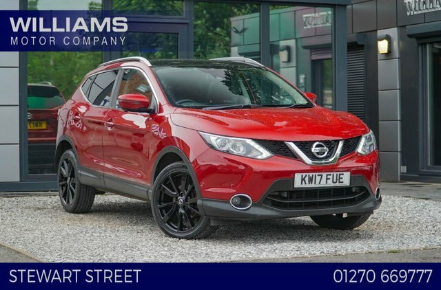 Nissan Qashqai 2017 1.5 Dci Tekna Suv 2Wd Euro Red