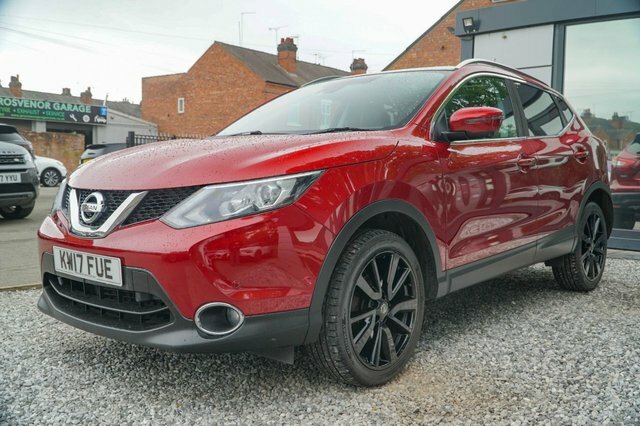 Nissan Qashqai 2017 1.5 Dci Tekna Suv 2Wd Euro KW17FUE Red #3