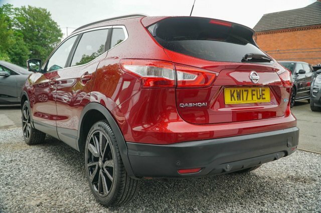 Nissan Qashqai 2017 1.5 Dci Tekna Suv 2Wd Euro KW17FUE Red #5