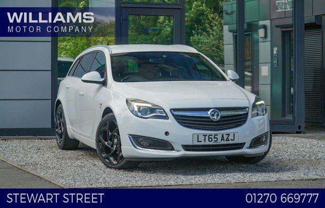 Vauxhall Insignia 2015 1.6 Cdti Sri VX Line Nav Sports Tourer Di White