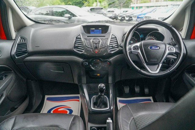 Ford Ecosport 2016 1.0T Ecoboost Titanium Suv Red #2