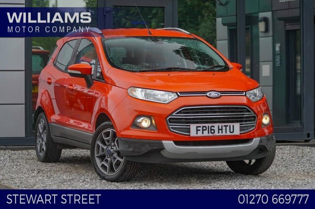Ford Ecosport 2016 1.0T Ecoboost Titanium Suv Red
