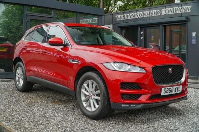 Jaguar F-Pace 2018 2.0 P250i Prestige Suv Awd Eu SB68WWL Red #6
