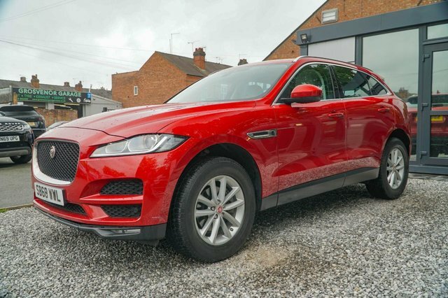 Jaguar F-Pace 2018 2.0 P250i Prestige Suv Awd Eu SB68WWL Red #3