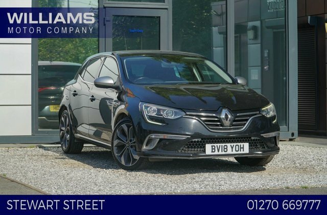 Renault Megane 2018 1.5 Dci Gt Line Nav Hatchback Edc Black