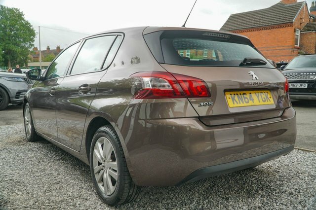 Peugeot 308 2014 1.2 E-thp Puretech Active Hatchback Petro Brown #5