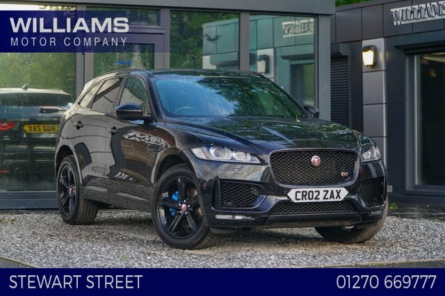 Jaguar F-Pace 2017 3.0 D300 V6 S Suv Awd Euro 6 Black