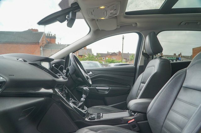 Ford Kuga 2017 2.0 Tdci Titanium X Suv Awd NA17FDZ Black #2