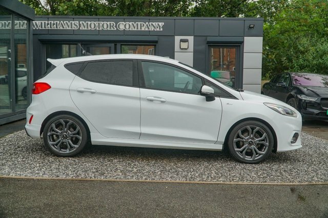 Ford Fiesta 2019 1.0T Ecoboost Gpf St-line Hatchback Petro White #6