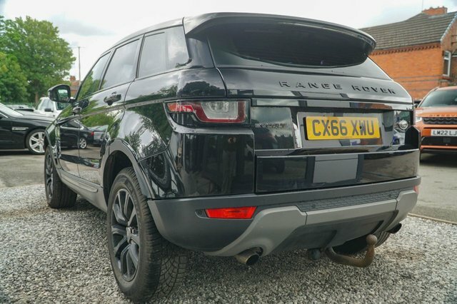 Land Rover Range Rover Evoque 2016 2.0 Ed4 Se Suv Fwd Euro 6 CX66XWU Black #5